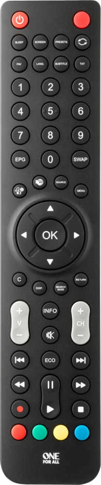 URC1921 Sharp TV Remote